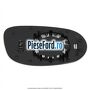 Geam oglinda stanga cu incalzire Ford Ka 2009-2016 1.3 TDCi 75 cp 169A1000, FD4 diesel | Foto 4