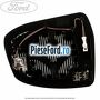 Geam oglinda stanga cu incalzire si BLIS Ford Focus 2014-2018 1.5 TDCi 120 cp XWDA, XWDB, XWDC, XWDD, XWDE diesel