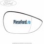 Geam oglinda stanga fara incalzire Ford Fiesta 2008-2012 1.6 Ti 120 cp HXJA, HXJB, HXJE, RVJA benzina | Foto 2