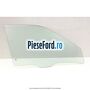 Geam usa dreapta fata 3 usi Ford Escort 1990-1995 1.8 16V 130 cp RQB benzina