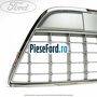 Grila bara fata argintie cu ornament cromat an 03/2007-10/2010 Ford Mondeo 2008-2014 2.5 220 cp HUBA benzina
