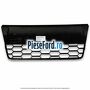 Grila bara fata centrala, design fagure fara senzor parcare Ford Focus 2011-2014 1.6 TDCi ECOnetic 105 cp NGDA, NGDB diesel