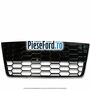 Grila bara fata centrala, design fagure fara senzor parcare Ford Focus 2011-2014 2.0 TDCi 140 cp UFDB diesel