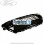 Grila bara fata ethanol cu gaura senzor parcare seria 40 Ford S-Max 2007-2014 1.6 EcoBoost 160 cp JTWA, JTWB benzina