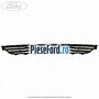 Grila bara fata inferioara insertie cromata Ford Fiesta 2013-2017 1.5 TDCi 75 cp UGJC, XUJA, XUJB diesel