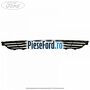 Grila bara fata inferioara insertie cromata Ford Fiesta 2013-2017 1.5 TDCi 95 cp XVJB, XVJC diesel