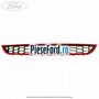 Grila bara fata inferioara red black edition Ford Fiesta 2013-2017 1.25 82 cp SNJA, SNJB, SNJC, SNJD benzina