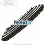 Grila bara fata mijloc cromata Ford Fiesta 2013-2017 1.0 80 cp P4JA, P4JB, P4JC, P4JD benzina | Foto 4