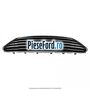 Grila bara fata mijloc cromata Ford Fiesta 2013-2017 1.5 TDCi 100 cp XUJH diesel