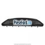 Grila bara fata mijloc cromata Ford Fiesta 2013-2017 1.5 TDCi 95 cp XVJB, XVJC diesel
