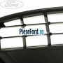 Grila bara fata mijloc fara locas cromat Ford Fiesta 2008-2012 1.25 82 cp SNJA, SNJB, SNJC, SNJD benzina