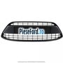 Grila bara fata mijloc fara locas cromat Ford Fiesta 2008-2012 1.6 TDCi 95 cp T3JA, TZJA, TZJB diesel