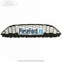 Grila bara fata mijloc tip fagure EDGE Ford Fiesta 2013-2017 1.0 80 cp P4JA, P4JB, P4JC, P4JD benzina | Foto 2