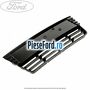 Grila bara fata mijloc Titanium cu gaura ajutor parcare Ford Focus 2011-2014 2.0 TDCi 140 cp UFDB diesel