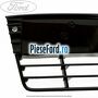 Grila bara fata mijloc Titanium cu gaura ajutor parcare Ford Focus 2011-2014 2.0 TDCi 163 cp TXDB diesel