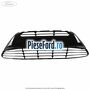 Grila bara fata negru lucios Titanium Ford C-Max 2011-2015 1.6 EcoBoost 150 cp JQDA, JQDB benzina