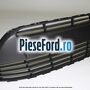 Grila bara fata negru mat Ford C-Max 2011-2015 1.0 EcoBoost 125 cp M1DA, M1DD benzina | Foto 4