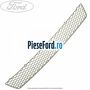 Grila bara fata titanium X Ford Mondeo 2000-2007 2.0 TDCi 130 cp FMBA, N7BA, N7BB diesel