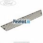 Grila inferioara bara fata model ST Ford Fiesta 2002-2005 ST150 150 cp N4JB benzina