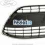 Grila inferioara radiator cu rama aluminiu Ford Fiesta 2008-2012 1.25 82 cp SNJA, SNJB, SNJC, SNJD benzina