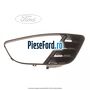 Grila proiector dreapta gri Ford Fiesta 2002-2005 1.25 16V 70 cp M7JA, M7JB benzina