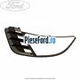 Grila proiector dreapta negru Ford Fiesta 2002-2005 1.25 16V 70 cp M7JA, M7JB benzina