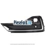 Grila proiector stanga cu gaura PDC cromata dupa 09/2019 Ford Galaxy 2015-2023 2.0 TDCi 150 cp T7CI, T7CJ, T7CK, T7CL diesel