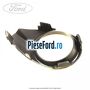 Grila proiector stanga gri Ford Fiesta 2008-2012 1.4 TDCi 70 cp F6JD, KVJA diesel