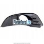 Grila proiector stanga mid grey Ford Fiesta 2005-2008 1.6 TDCi 90 cp HHJA, HHJB diesel
