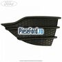 Grila proiector stanga negru mat Ford Kuga 2013-2016 2.0 TDCi 140 cp UFMA diesel