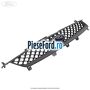 Grila radiator gri Ford Fiesta 2005-2008 1.6 TDCi 90 cp HHJA, HHJB diesel