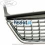 Grila radiator Platinum Silver an 02/2007-09/2010 Ford Mondeo 2008-2014 2.0 TDCi 163 cp TXBA, TXBB diesel