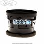 Gura ventilatie, cu ornament central cromat Ford Fiesta 2013-2017 1.0 80 cp P4JA, P4JB, P4JC, P4JD benzina | Foto 2