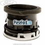 Gura ventilatie ornament gri perlat Ford Fiesta 2005-2008 1.25 16V 70 cp M7JA, M7JB benzina