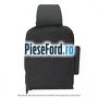 Husa scaun sofer neagra cotiera Ford Transit Courier 2019-2023 1.5 TDCi 75 cp UGCA, UGCB, XUCC, XUCD, XUCE diesel