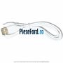 Incarcator wireless smartphone dedicat Ford culoare alb Ford Focus 2004-2007 1.6 TDCi 109 cp G8DA, G8DB, G8DD, G8DE, G8DF diesel