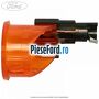 Inel iluminat soclu bricheta rosu Ford Ka 2009-2016 1.3 TDCi 75 cp 169A1000, FD4 diesel