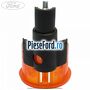 Inel iluminat soclu bricheta rosu Ford Ka 2009-2016 1.3 TDCi 75 cp 169A1000, FD4 diesel