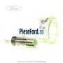 Inel iluminat soclu bricheta verde Ford Focus 2008-2011 1.6 TDCi 109 cp G8DA, G8DB, G8DD, G8DE, G8DF diesel | Foto 3
