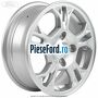 Janta aliaj 14 inch, 5 spite duble Ford Fiesta 2008-2012 1.6 TDCi 75 cp HHJF, UBJA diesel