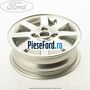 Janta aliaj 14 inch, 8 spite cromat Ford Ka 1996-2008 1.6 i 95 cp CDB, CDC benzina