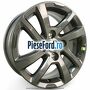 Janta aliaj 15 inch, 4 spite duble rock metallic Ford Ka plus 2016-2018 1.2 70 cp B2KA benzina