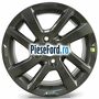 Janta aliaj 15 inch, 4 spite duble rock metallic Ford Ka plus 2016-2018 1.2 70 cp B2KA benzina