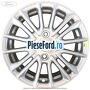 Janta aliaj 15 inch, 5 spite culoare sparkle silver Ford Ka plus Active 2019-2020 1.5 TDCI 95 cp 15DSOX diesel
