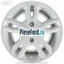 Janta aliaj 15 inch, 5 spite duble frozen white Ford Fiesta 2013-2017 1.0 65 cp XMJA, XMJB, XMJC, XMJD benzina