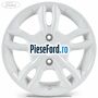 Janta aliaj 15 inch, 5 spite duble frozen white Ford Fiesta 2013-2017 1.6 TDCi 95 cp T3JA, TZJA, TZJB diesel | Foto 2