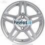 Janta aliaj 15 inch, 5 spite duble Luxury Ford Fiesta 2013-2017 1.0 EcoBoost 125 cp M1JE, M1JH benzina | Foto 2
