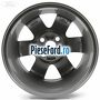 Janta aliaj 15 inch, 6 spite antracit Ford Fiesta 2005-2008 1.6 TDCi 90 cp HHJA, HHJB diesel | Foto 2