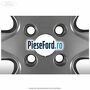 Janta aliaj 15 inch, 6 spite antracit Ford Fusion 1.6 TDCi 90 cp HHJA, HHJB diesel