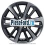Janta aliaj 15 inch, 6 spite duble magnetic Ford Ka plus 2019-2020 1.2 Ti 85 cp C12FDOS, ENBI benzina